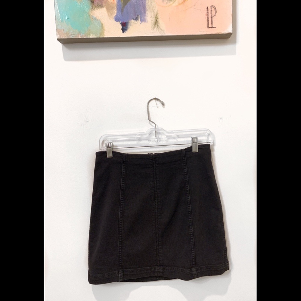 Modern Femme Denim Free People Mini Skirt